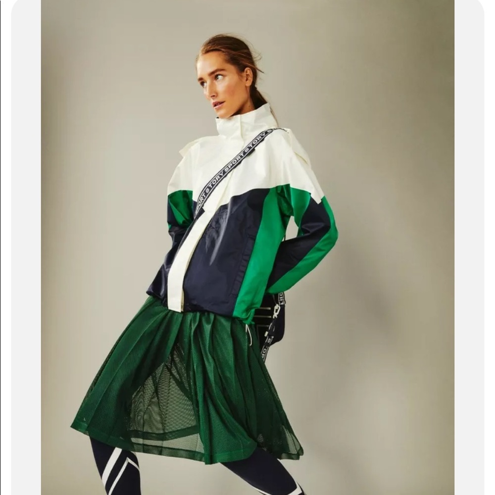 Tory Burch Sport Performance Color Block Running Jacket - Picture 5 of 12